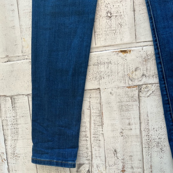 KanCan Dark Wash Mid Rise Skinny Jeans - Picture 2 of 9